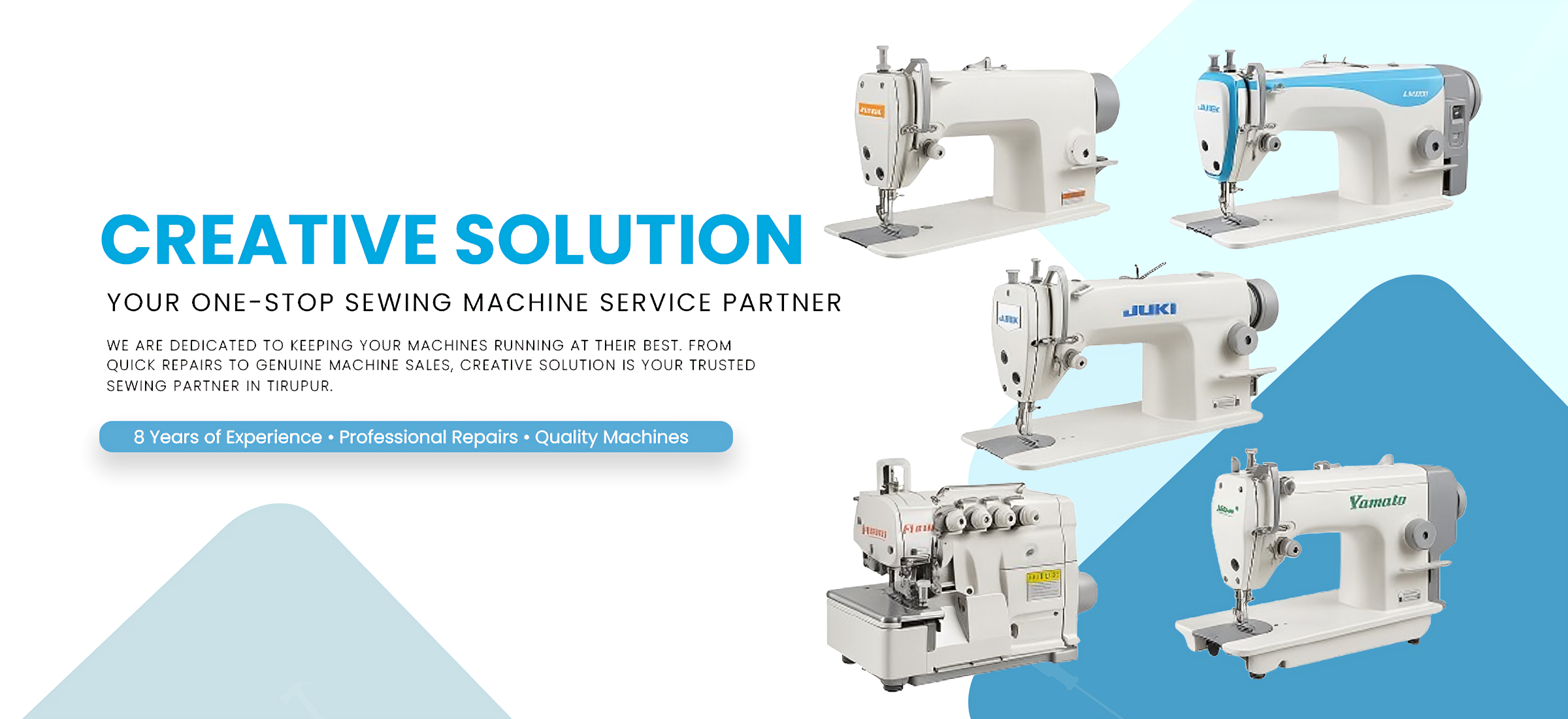 Creative Solution Background - Tailoring and Industrial Solutions